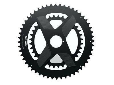 ROTOR Round Chainrings (No Q-Ring) DM 2x 直裝式雙片正圓齒片– 藍天