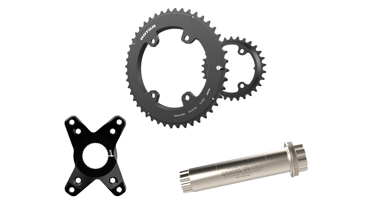 Rotor GRAVEL rings+spider